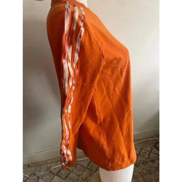 Adidas Women's Orange Long Sleeve T-Shirt Size XS Danielle Cathari Colab EUC - Picture 4 of 9